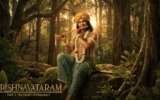 Siddharth Gupta as Lord Krishna in Krishnavataram Part 1 review poster
