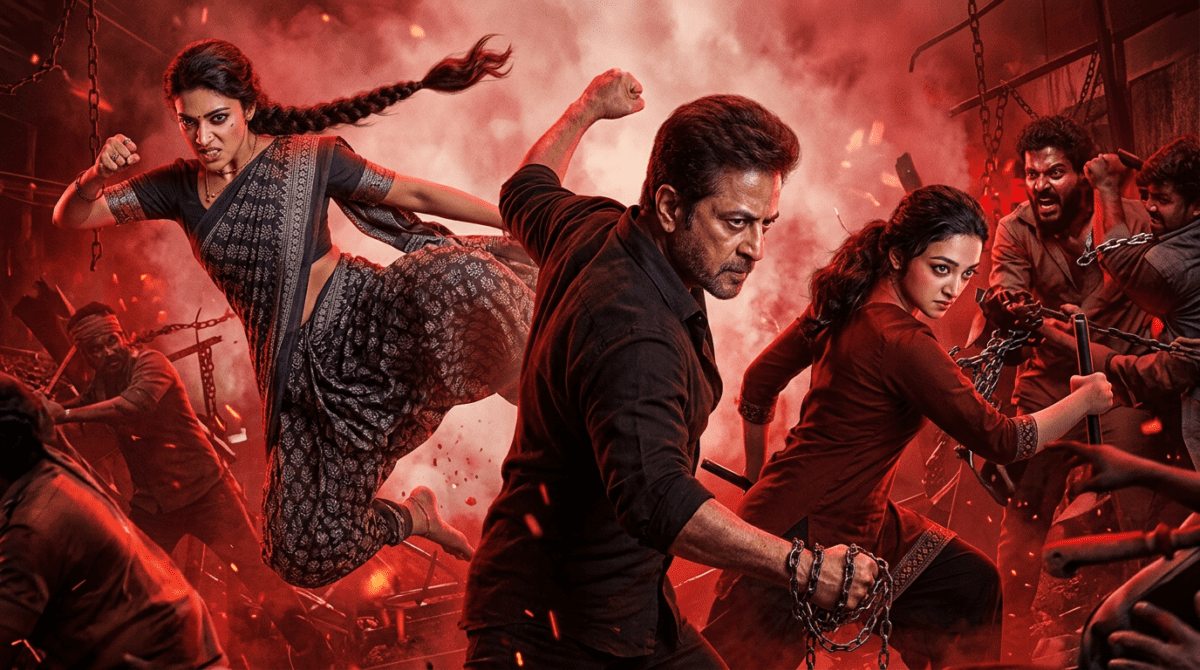 Arjun Sarja in blast tamil movie review