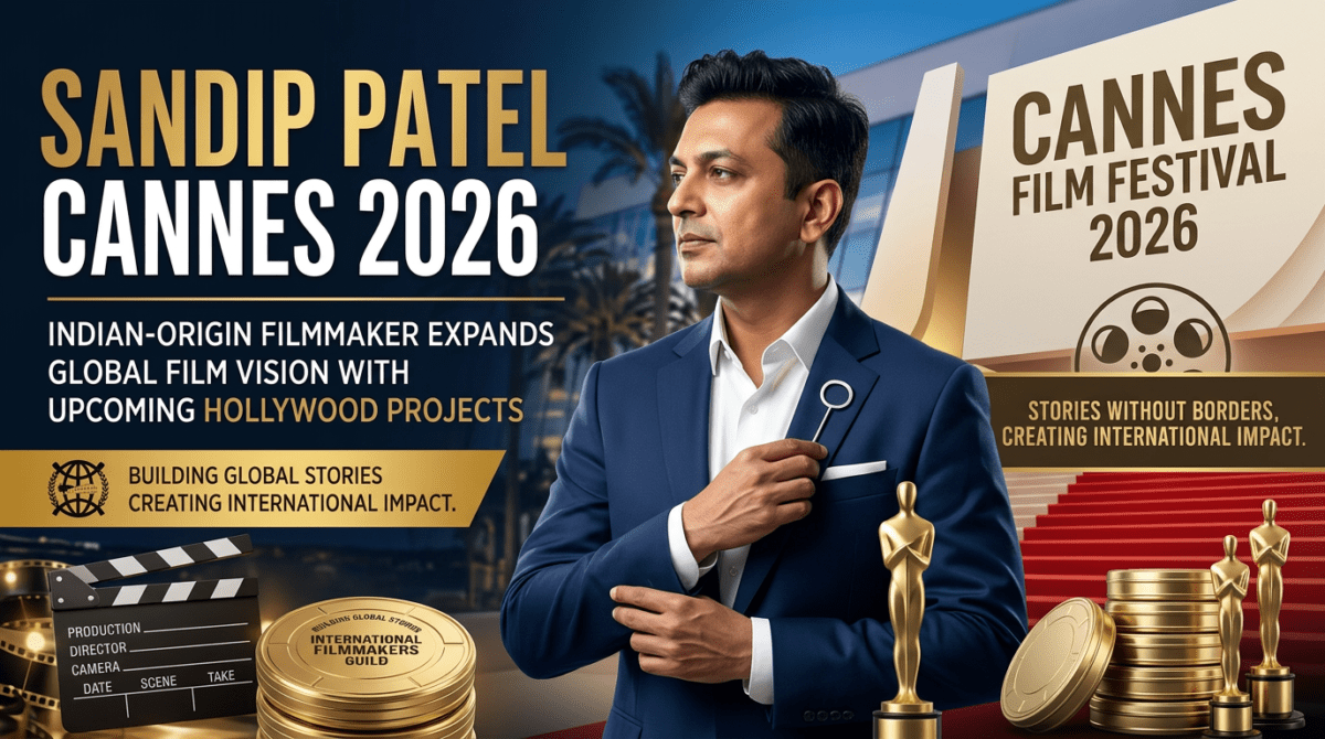 sandip patel strengthens global cinema vision at Cannes
