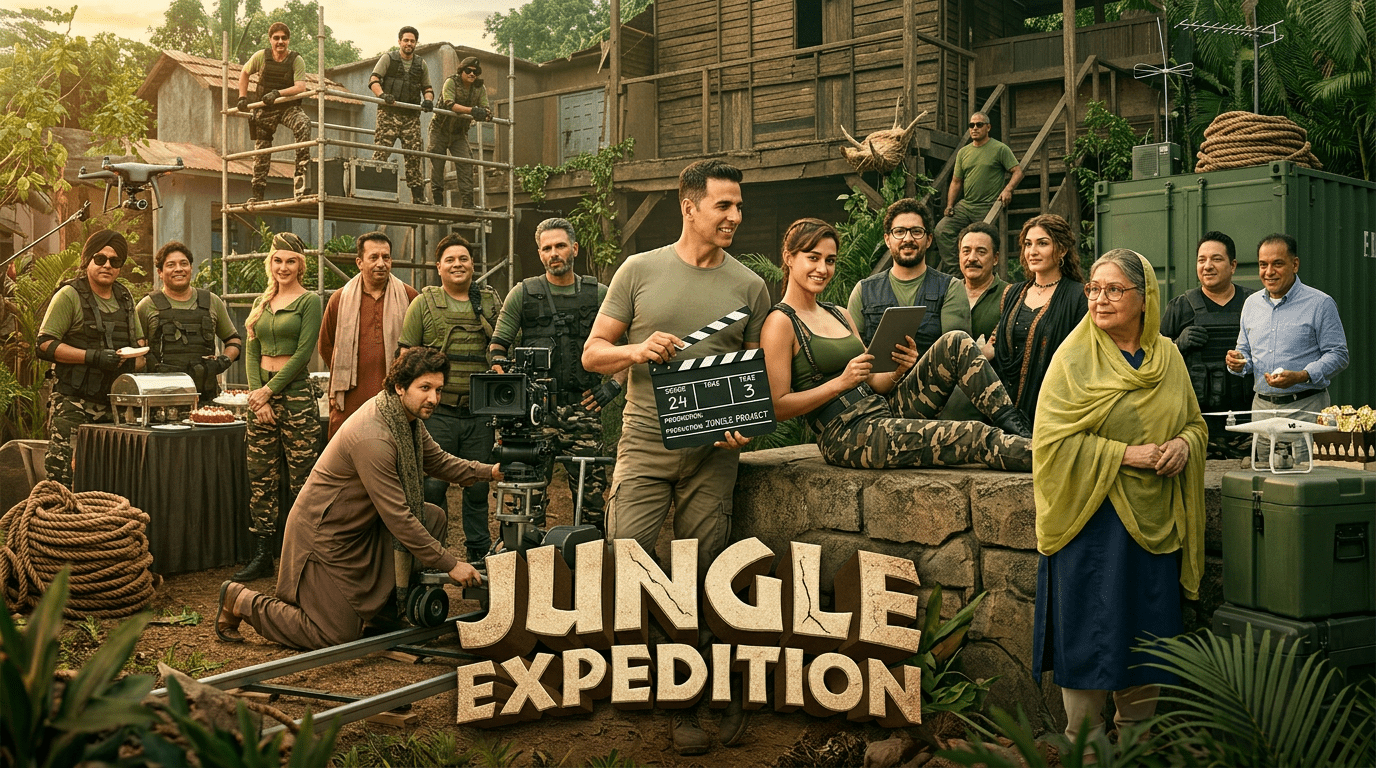 Welcome To The Jungle Title Track Sajid-Wajid recreation