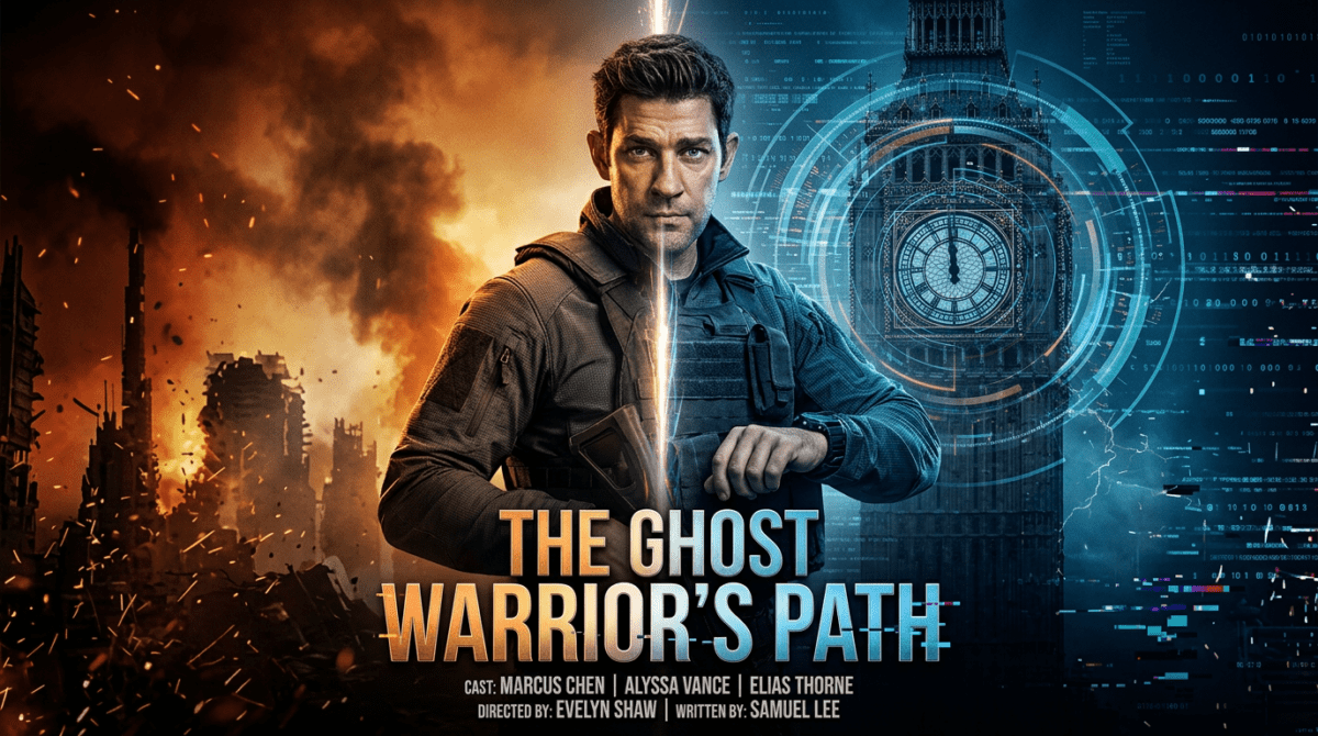 John Krasinski in Jack Ryan Ghost War Review poster