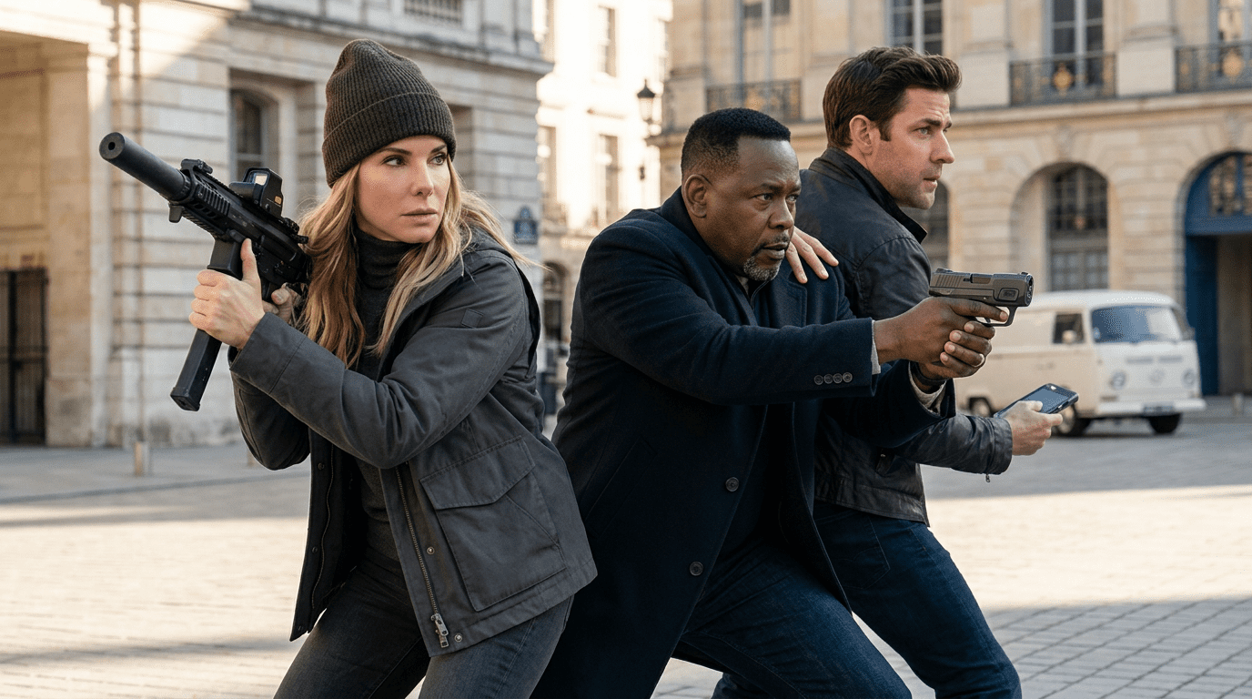 London rooftop chase - Jack Ryan Ghost War Review