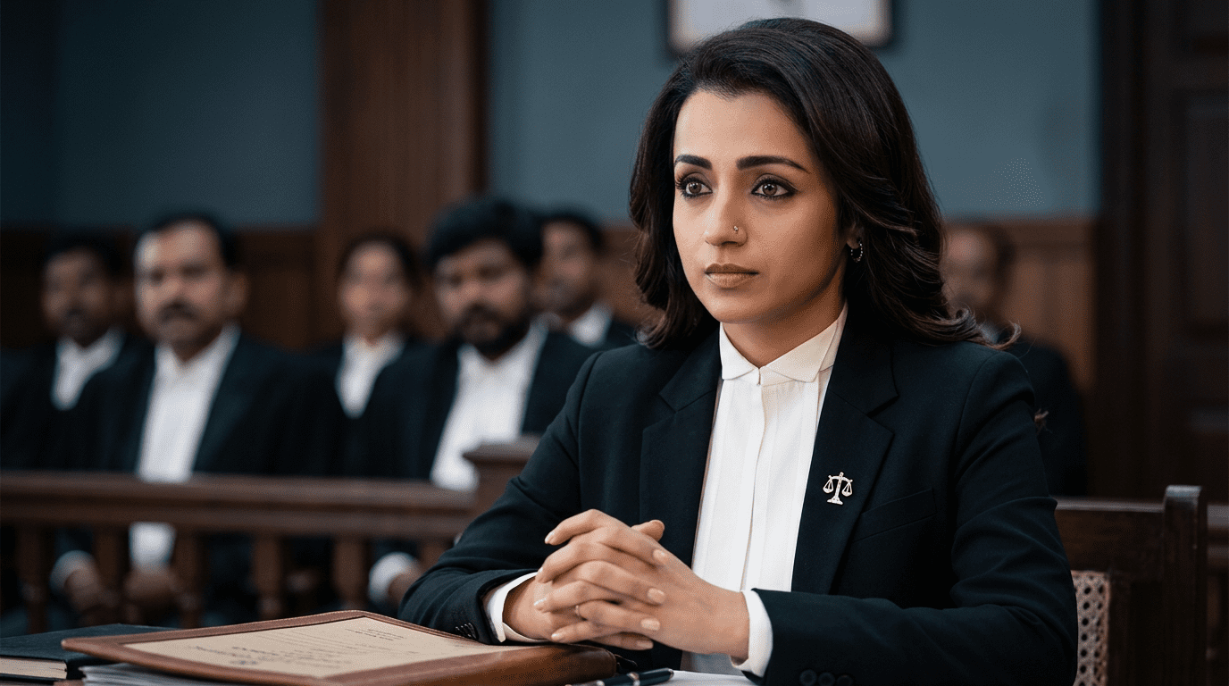 Suriya and Trisha Krishnan Karuppu Box Office Collection Day 1 scene