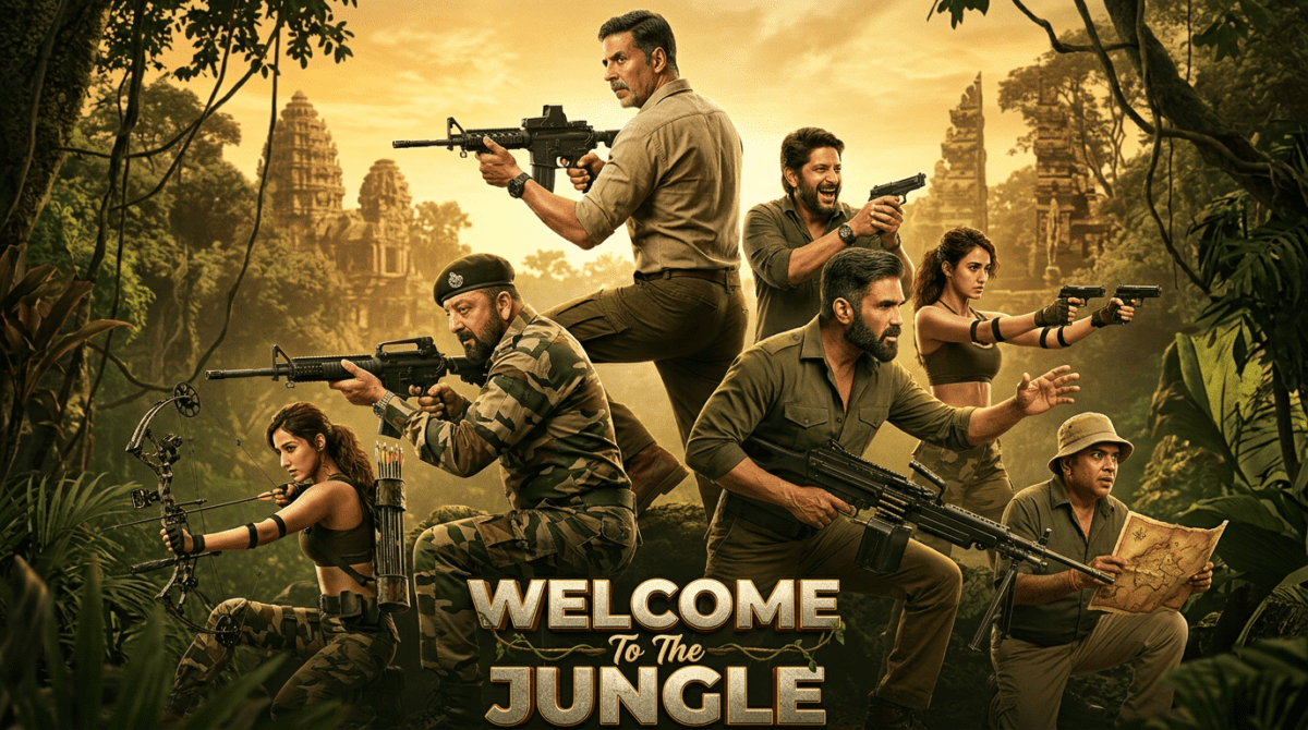 Akshay Kumar in Welcome To The Jungle teaser