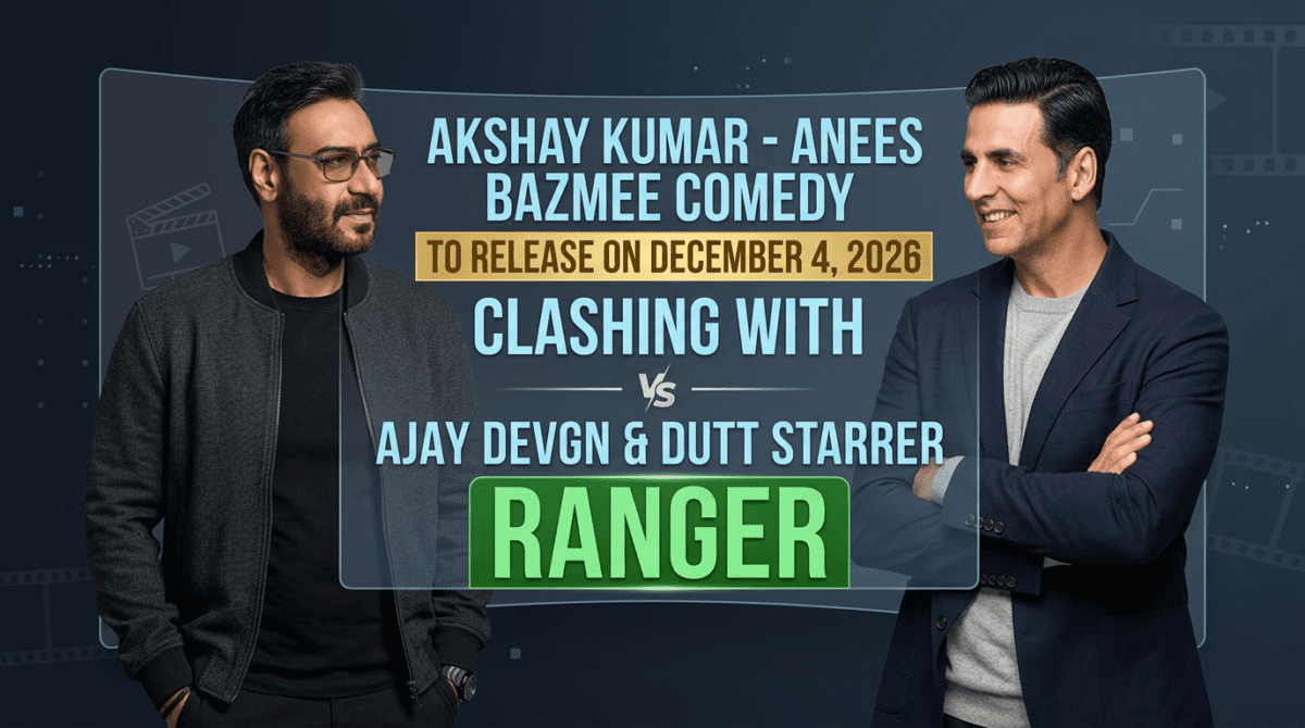 Akshay Kumar and Ajay Devgn box office clash 2026 poster