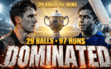 Action shot from the sunrisers hyderabad vs rajasthan royals match scorecard victory