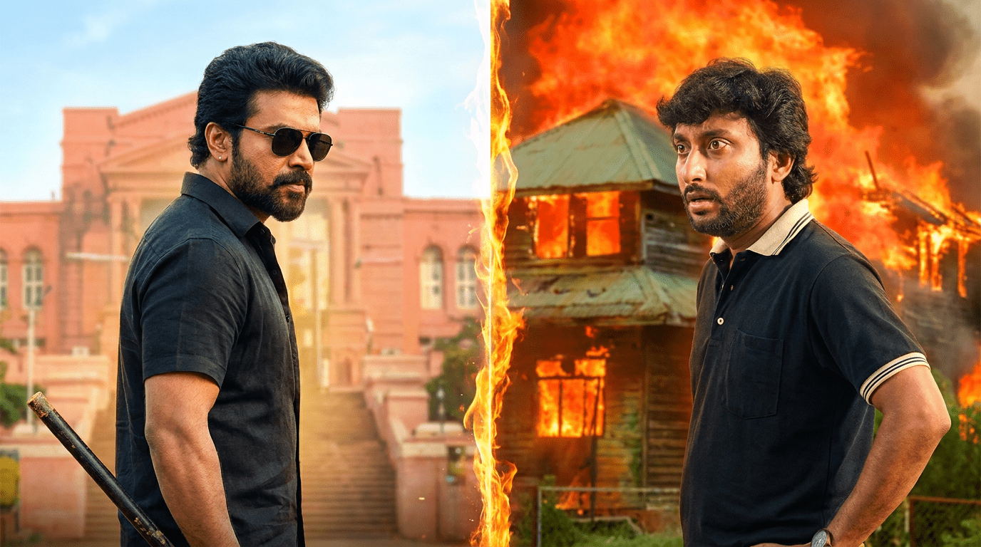 RJ Balaji Karuppu film director and villain