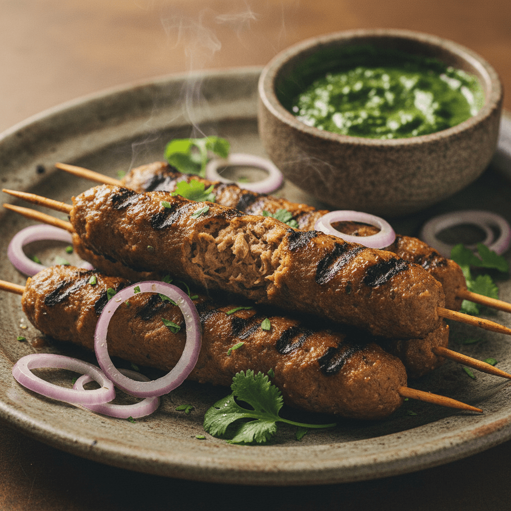 Modern plant-based meat substitutes used in Indian cuisine
