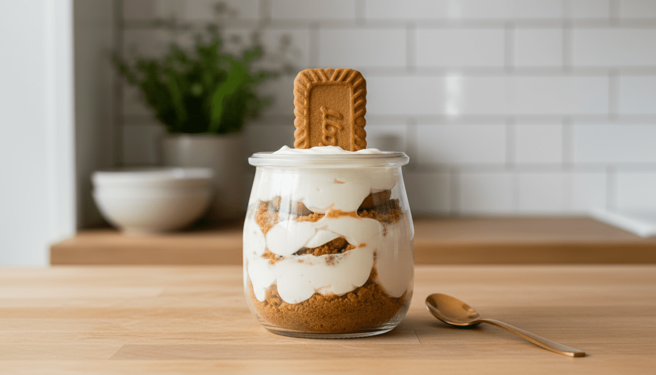 viral dessert recipes biscoff japanese cheesecake hack