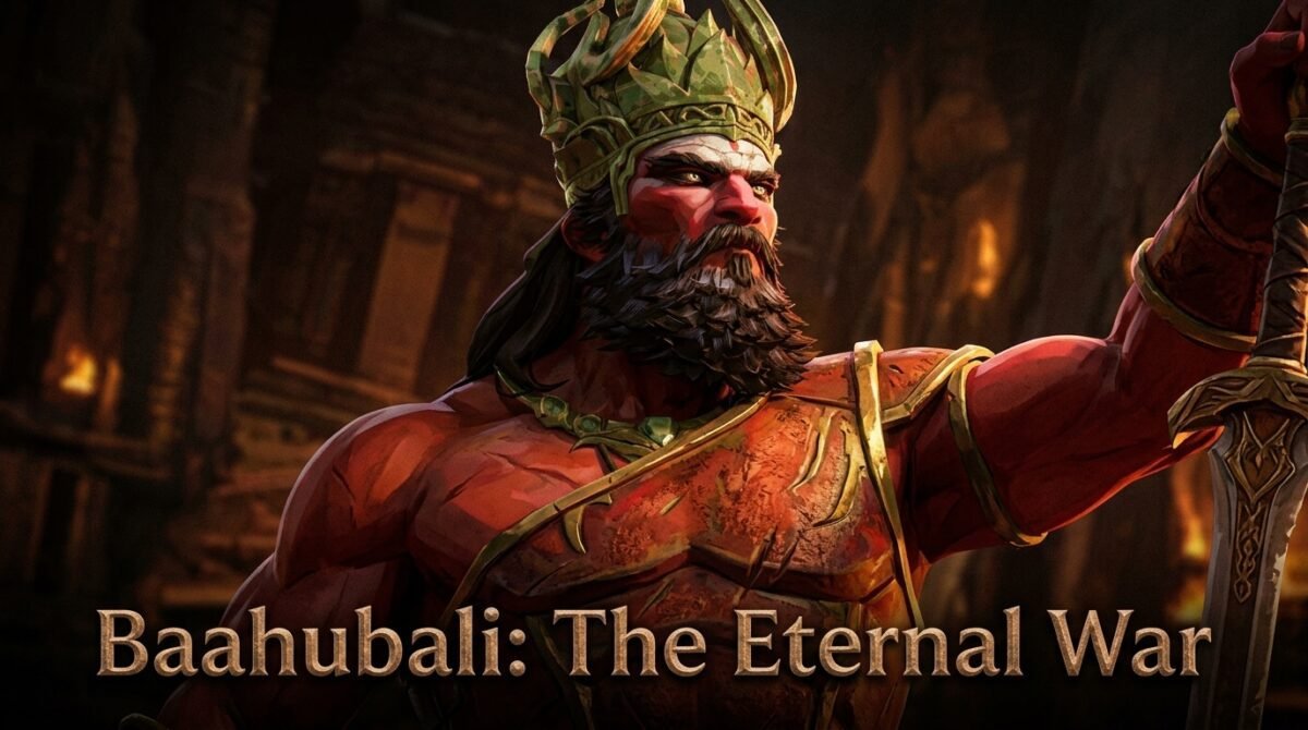Baahubali The Eternal War animated movie release date and cast announcement featuring Amarendra Baahubali.