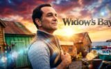 Matthew Rhys in Widow's Bay Apple TV review poster
