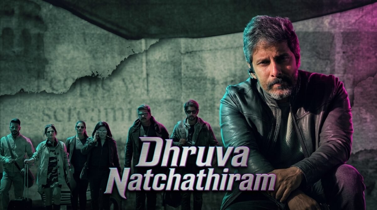 Chiyaan Vikram in Dhruva Natchathiram release date poster