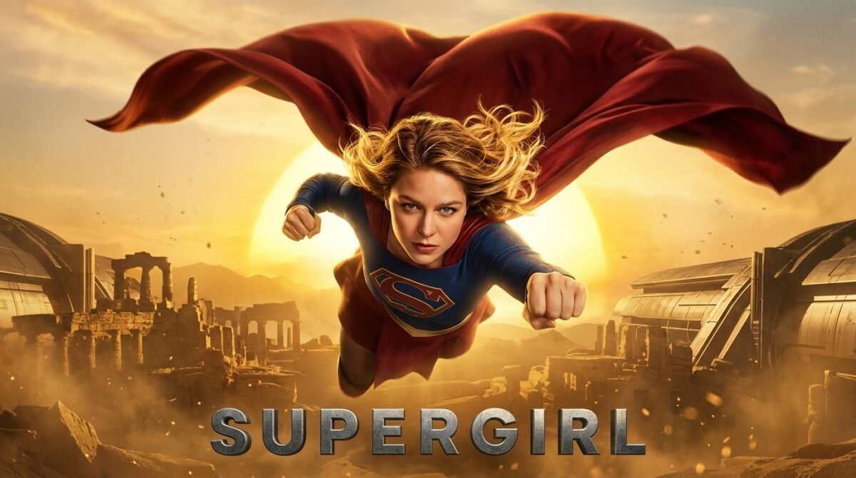 Supergirl 2026 movie release date Milly Alcock poster