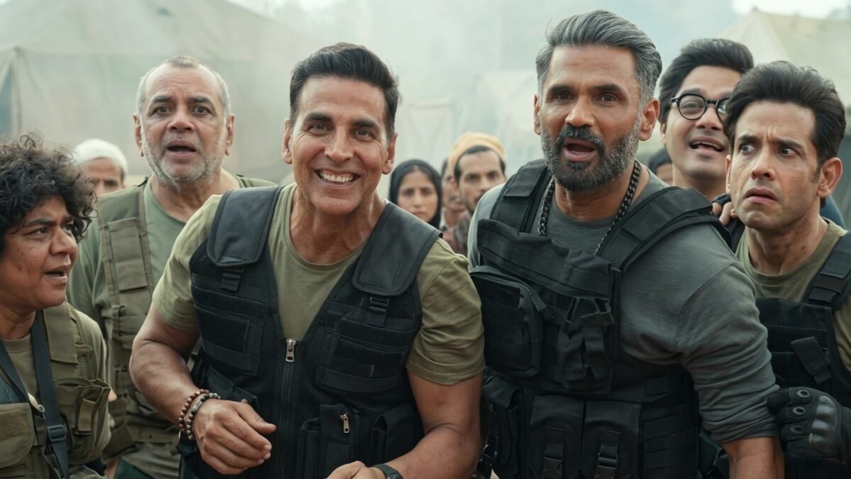 Akshay Kumar Welcome to the Jungle review laughter emojis