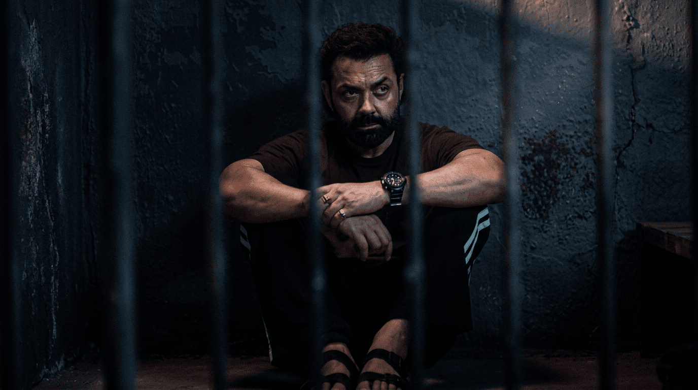 Deol intense look in Bandar movie review poster