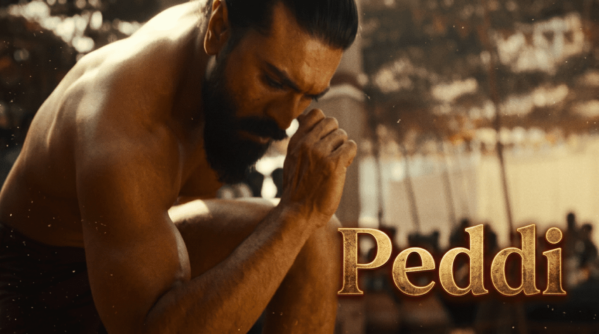 Ram Charan in Peddi movie review post
