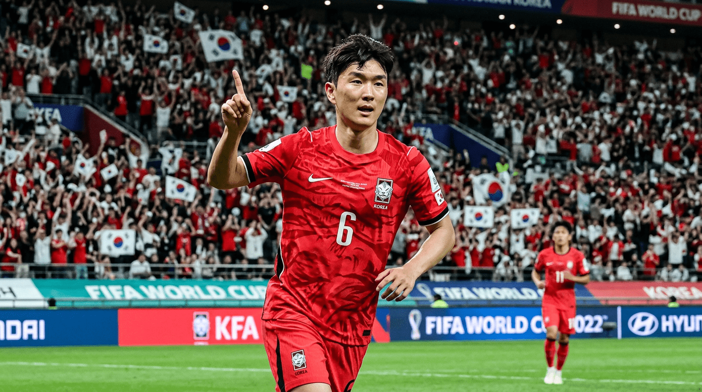 Oh Hyeon-gyu winner goal South Korea 2026