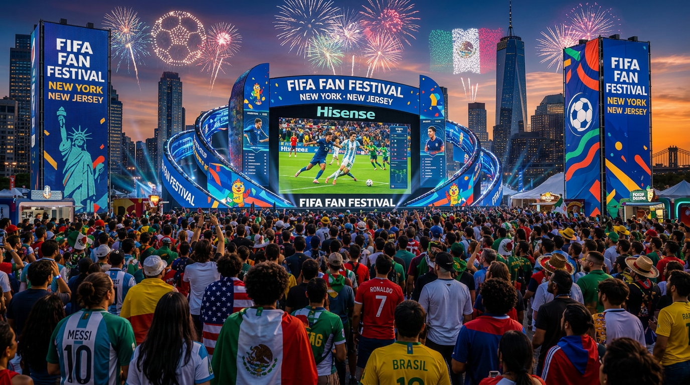 FIFA Fan Festivals crowded atmosphere