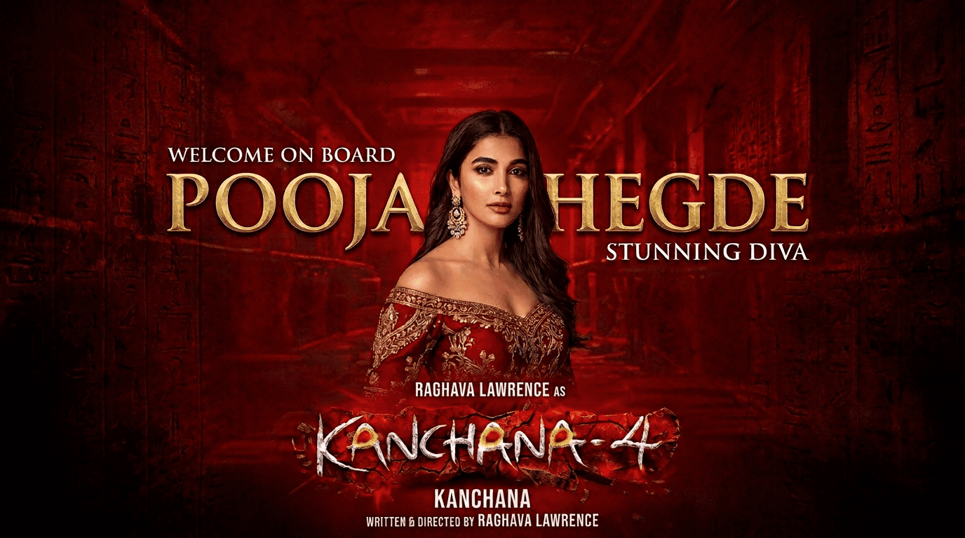 Pooja Hegde role in Kanchana 4 release date update