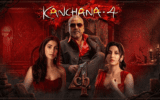 Raghava Lawrence in Kanchana 4 release date poster