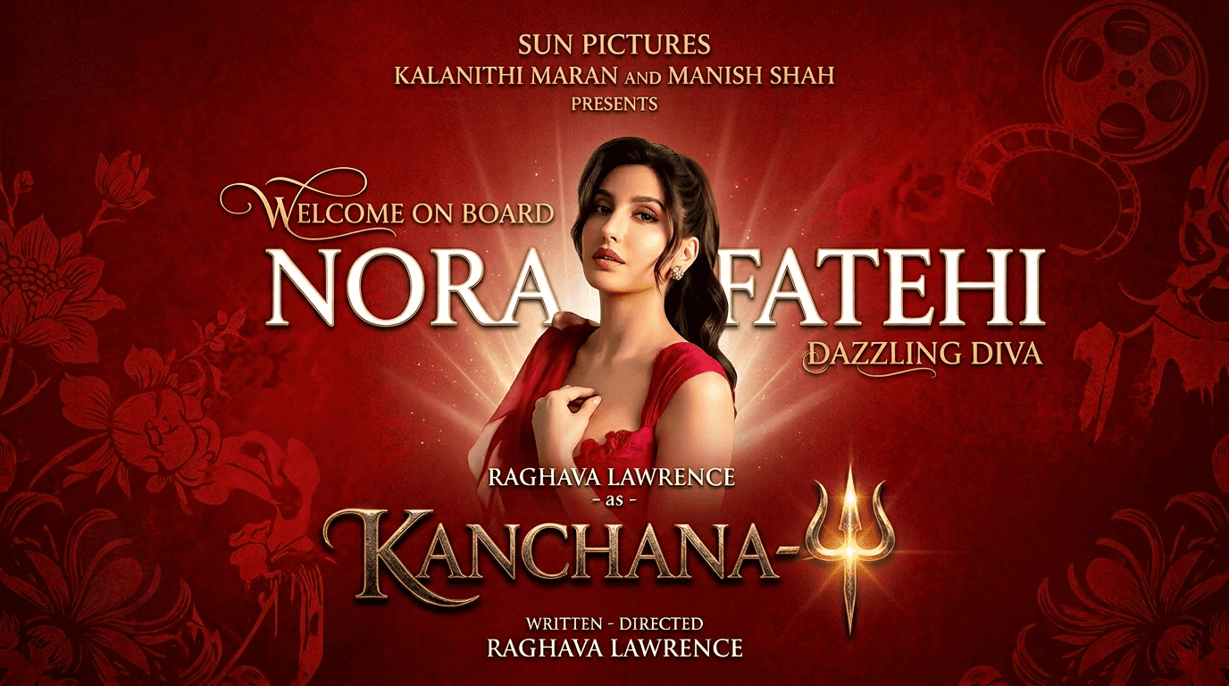 Nora Fatehi Kanchana 4 release date dance sequence