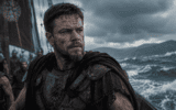 Matt Damon as Odysseus on a Greek warship in Christopher Nolan's film