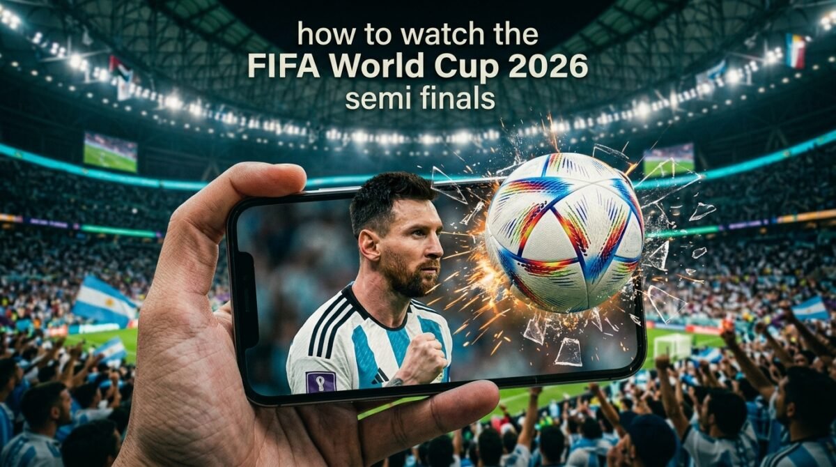 how to watch the FIFA World Cup 2026 semi finals