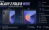 Galaxy Z Fold 8 Wide dimensions and launch details