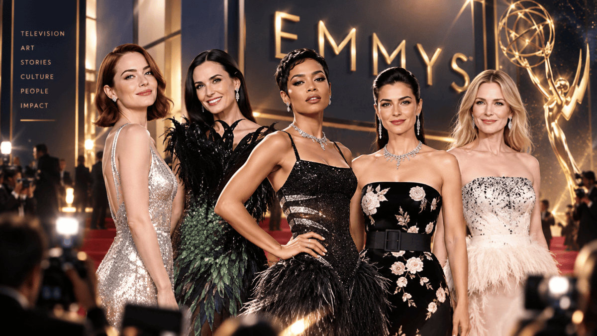Zendaya and Nicole Kidman 2026 Emmy Awards best dressed stars red carpet gowns