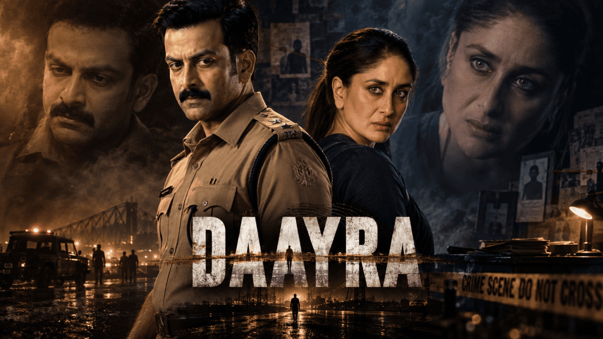 Daayra movie review Kareena Kapoor Prithviraj Sukumaran police drama