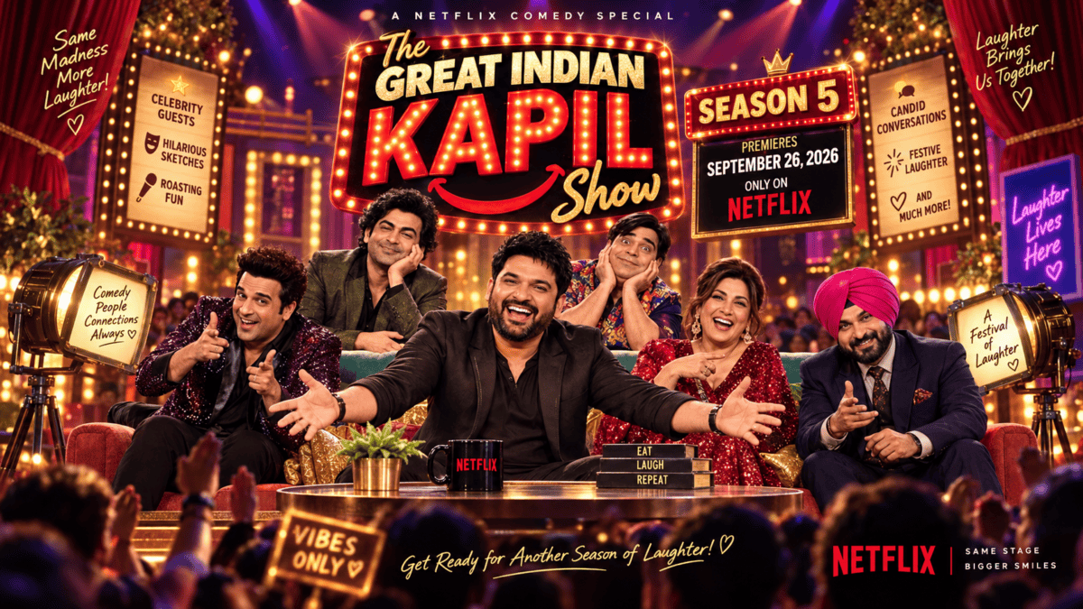 Great Indian Kapil Show Season 5 cast Kapil Sharma Sunil Grover Netflix