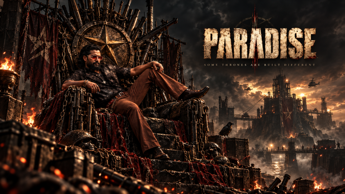 Nani The Paradise Korean action fight scene poster Ram Lakshman