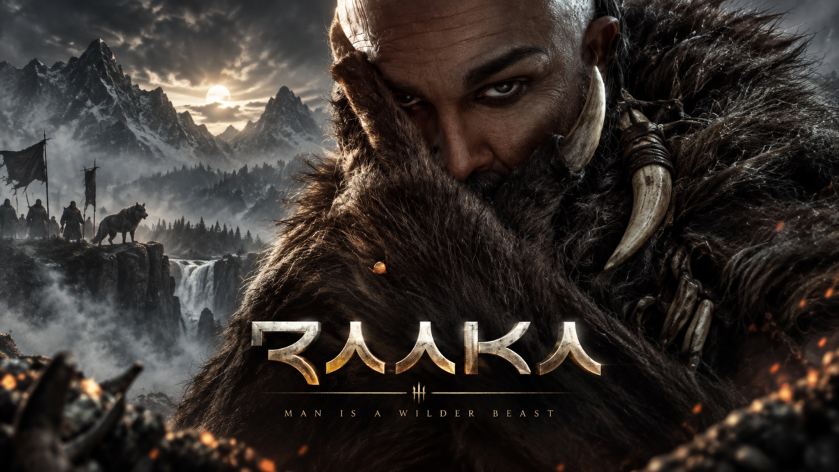 Raaka movie visuals Avatar Atlee Allu Arjun sci-fi poster