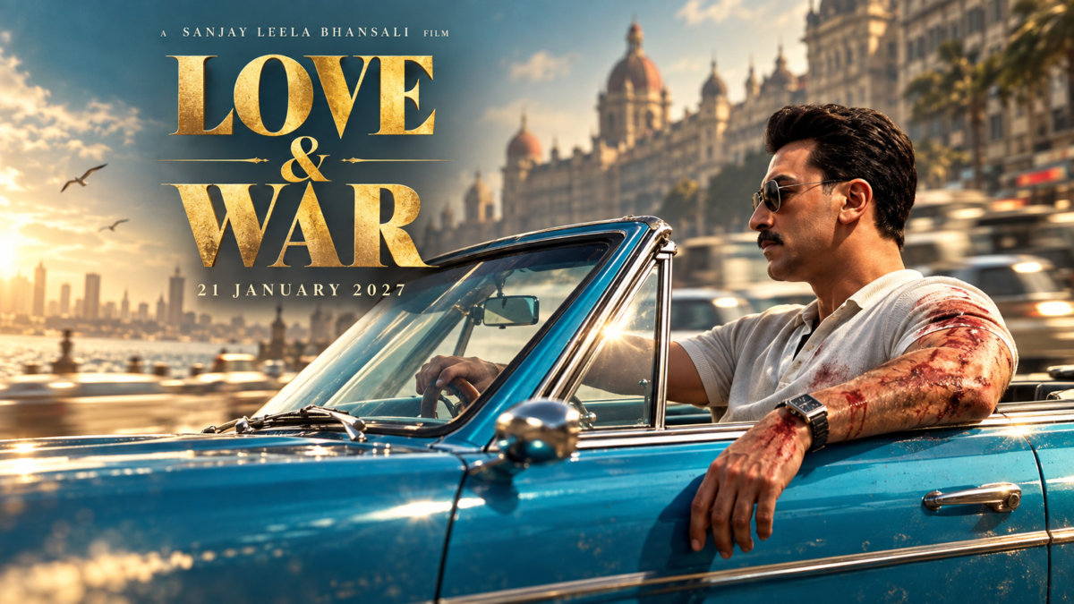 Ranbir Kapoor Love & War first look bloodied avatar in Bhansali epic