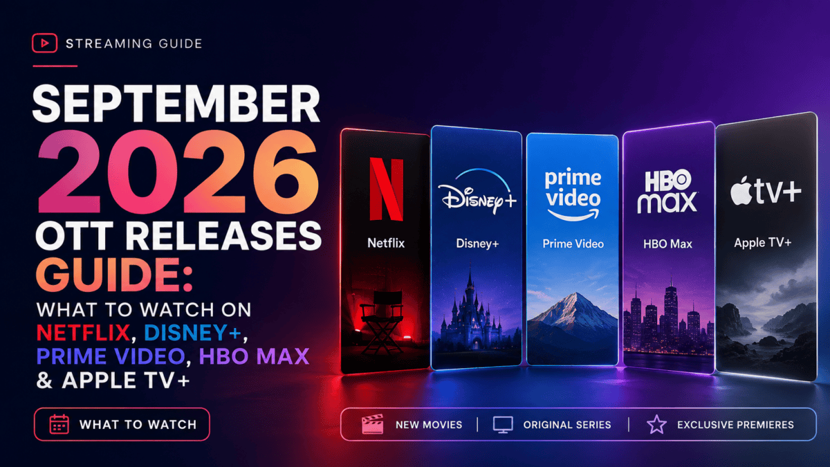 September 2026 OTT releases guide