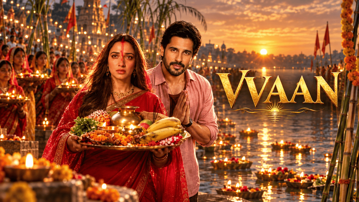 Sidharth Malhotra in The Vvaan Chhath Puja horror film launch