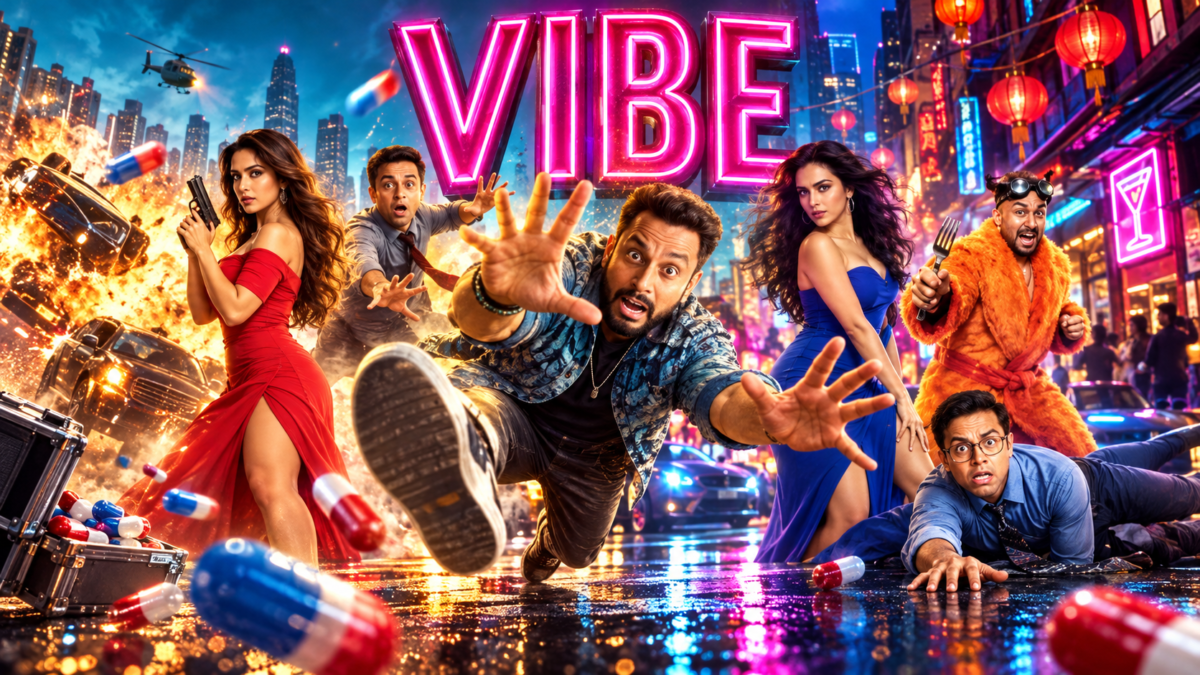 Vibe movie review Kunal Kemmu film Preity Zinta Sparsh Shrivastava spy comedy