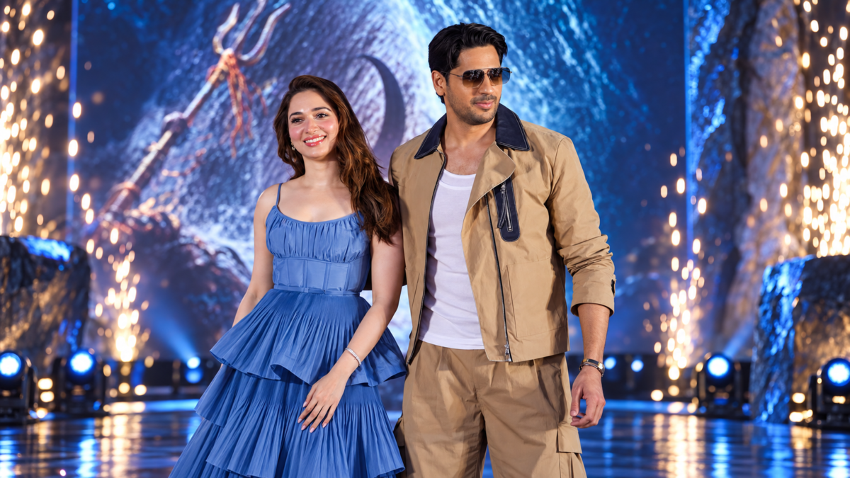 Sidharth Malhotra and Tamannaah Bhatia at the Vvaan Trailer Sidharth Malhotra Mumbai launch event