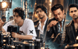 Aryan Khan directorial debut review showing the director on set