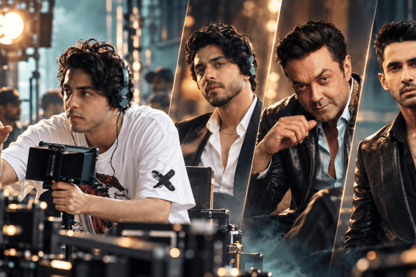 Aryan Khan directorial debut review showing the director on set