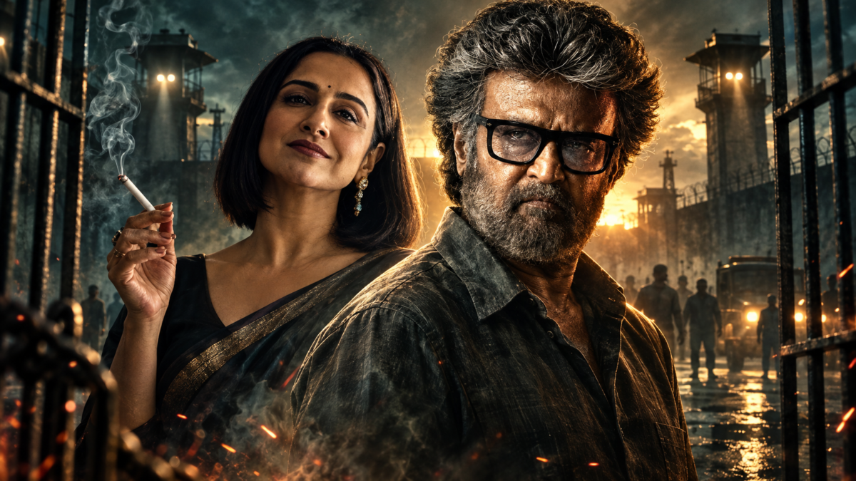vidya balan jailer 2 kantha role poster opposite rajinikanth