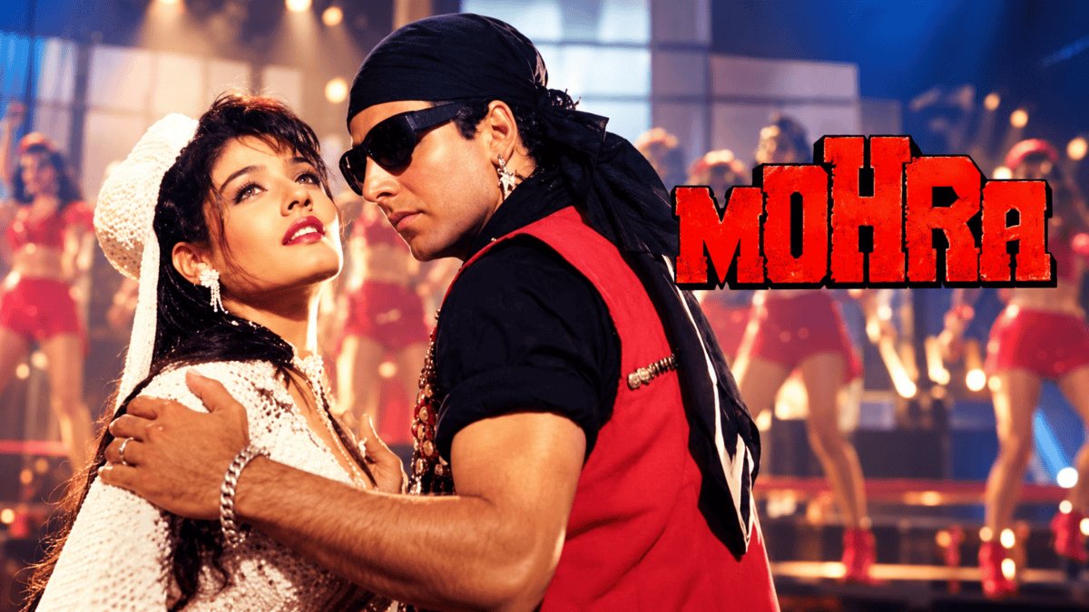 Mohra re-release date 2026 announcement featuring Akshay Kumar, Raveena Tandon and Suniel Shetty.