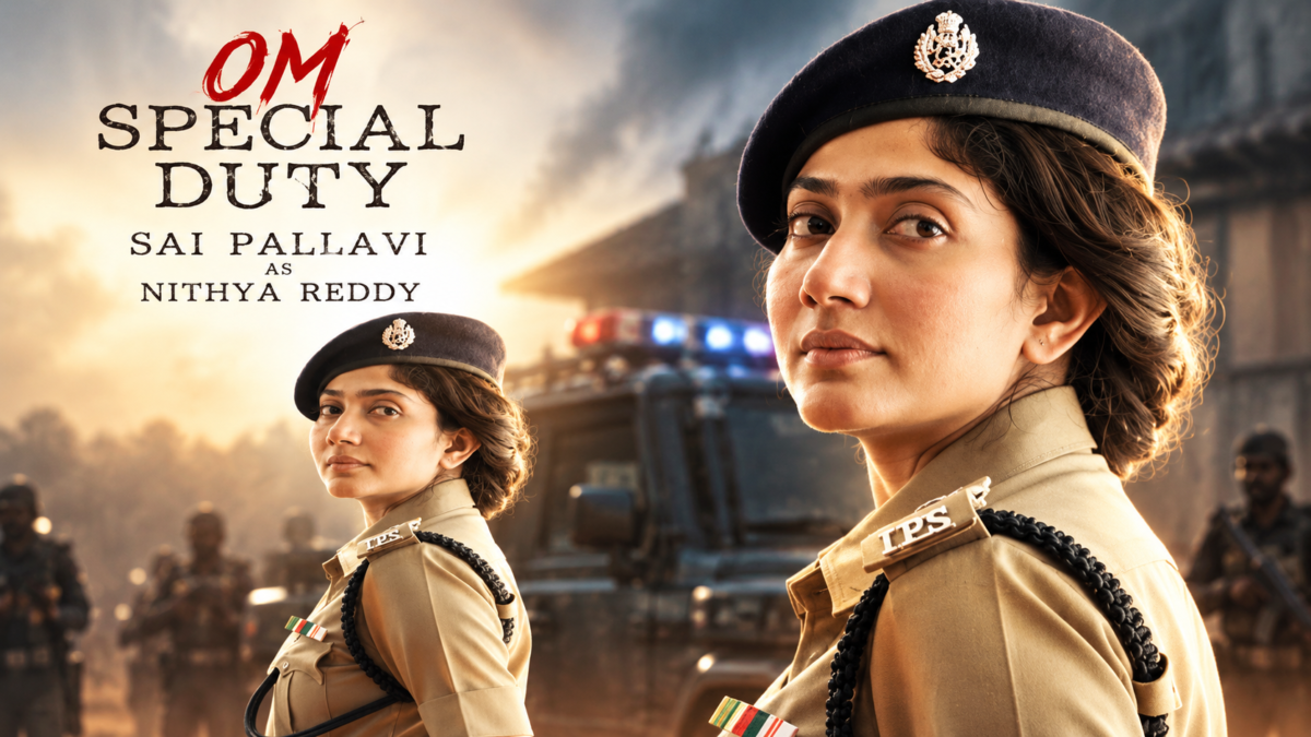 Sai Pallavi OM character reveal introduces her as IPS officer Nithya Reddy.